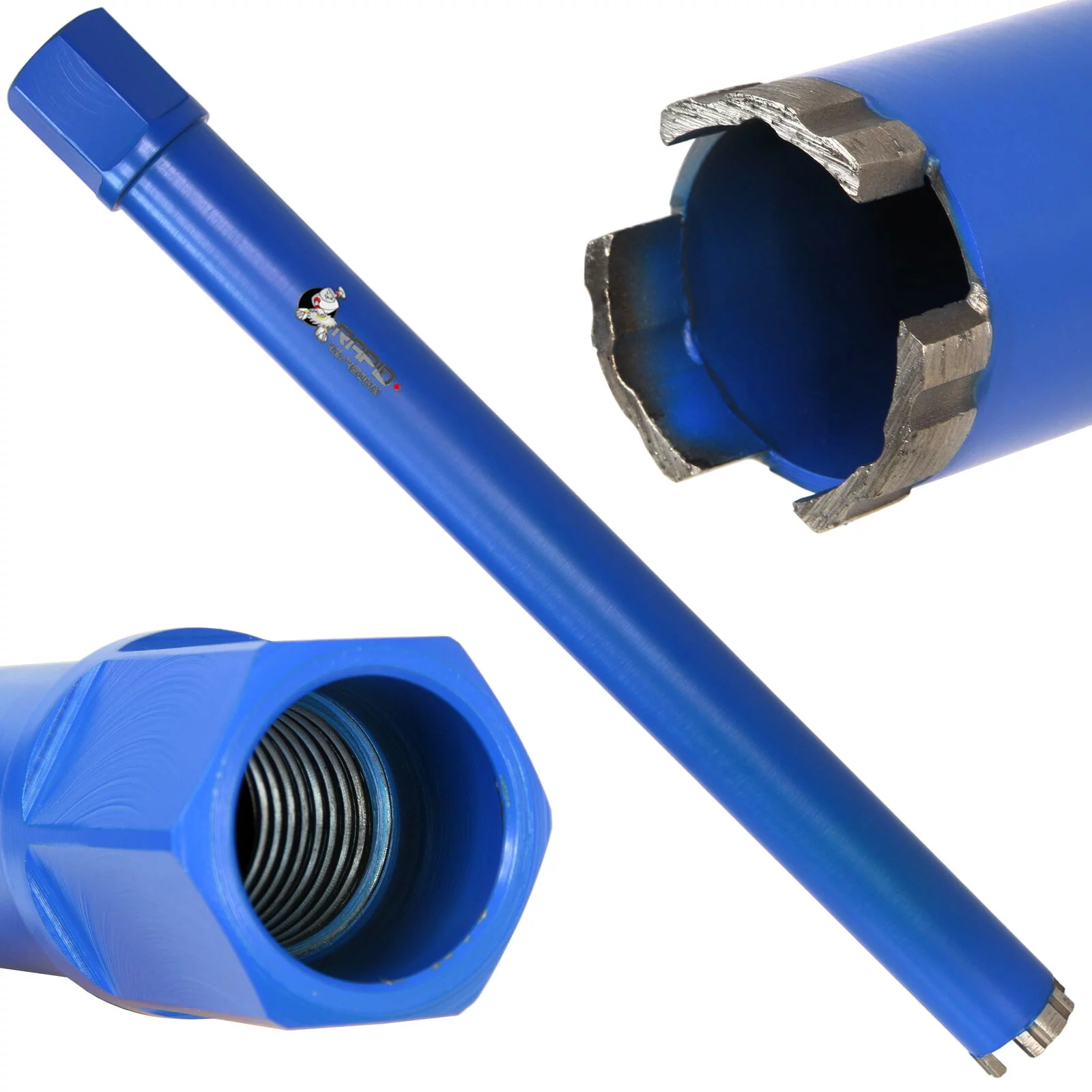 WIERTŁO KORONOWE DIAMENTOWE OTWORNICA WIERTNICY DO BETONU STROPÓW 42mm