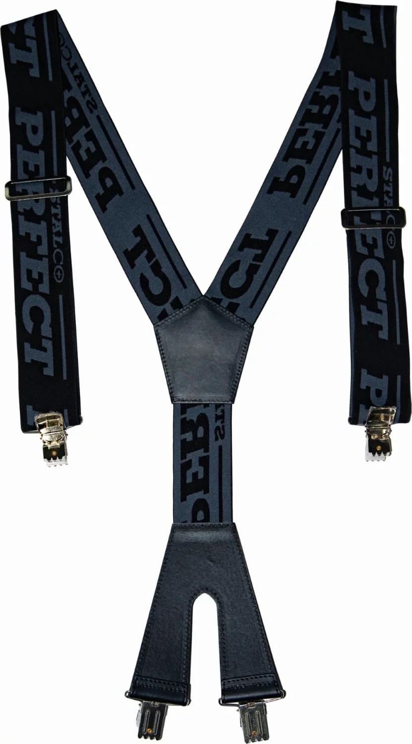 Szelki do spodni BRACES czarny STALCO PERFECT S-79