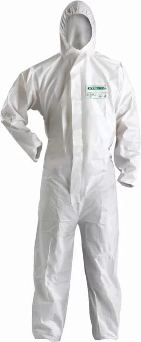 Kombinezon ochronny MICROPOROUS biały 2XL STALCO S