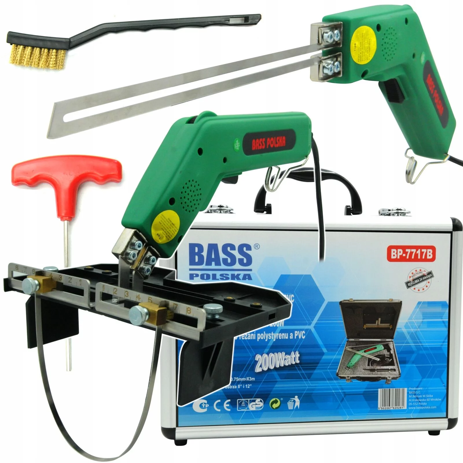 NÓŻ TERMICZNY DO STYROPIANU 200W 8 x 12''