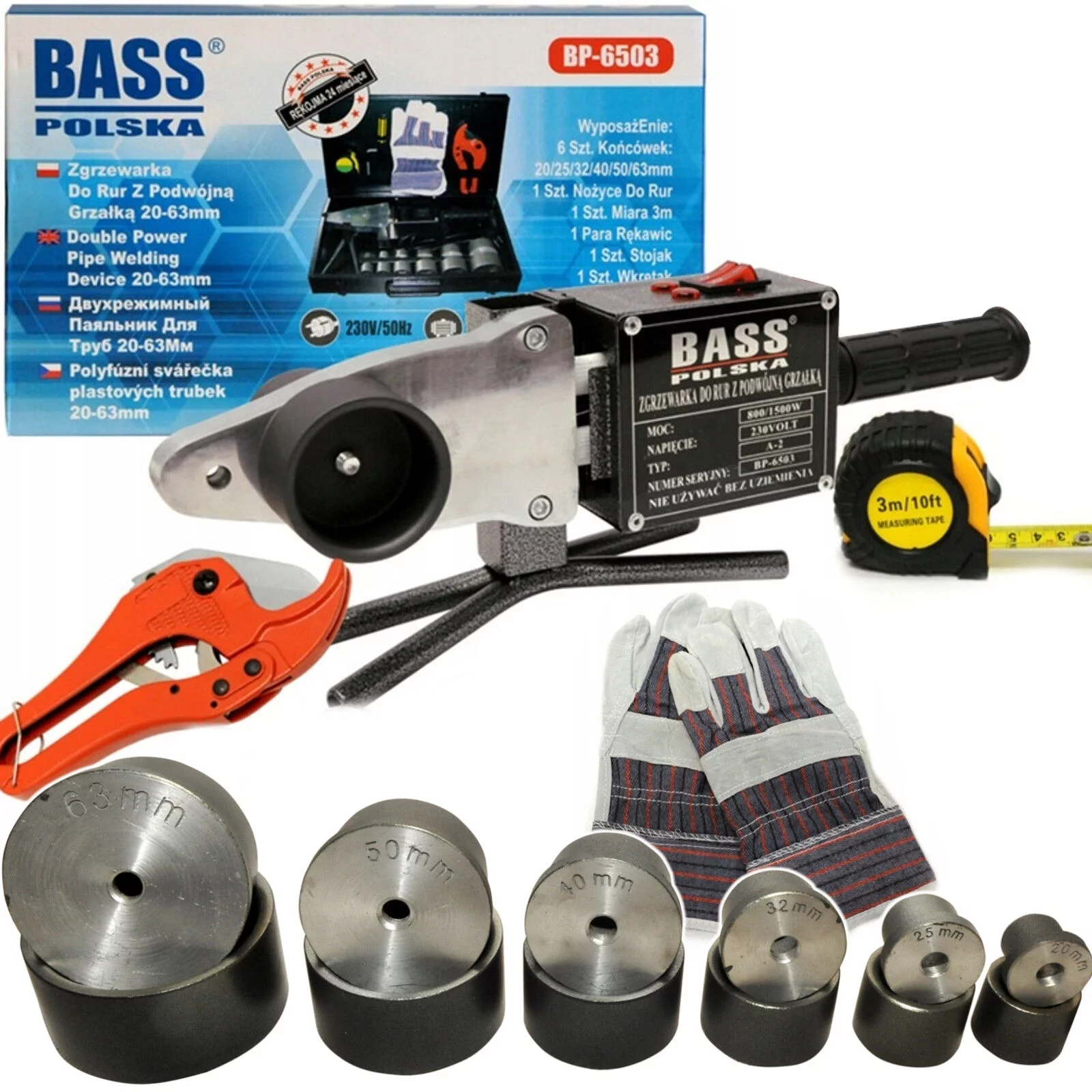 ZGRZEWARKA DO RUR D 1500W 0891