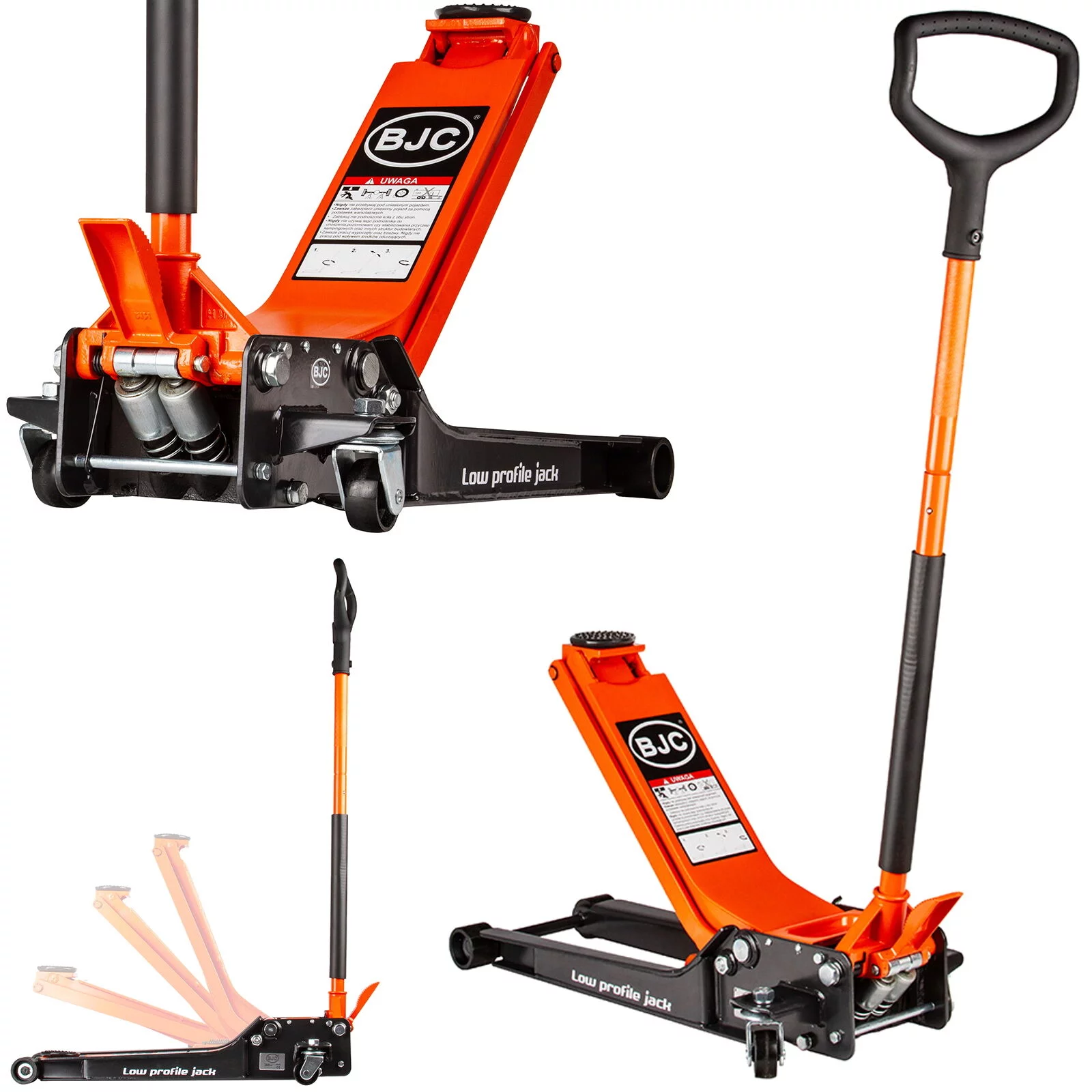 PODNOŚNIK HYDRAULICZNY NISKOPROFILOWY ŻABA 2,5TONY BJC