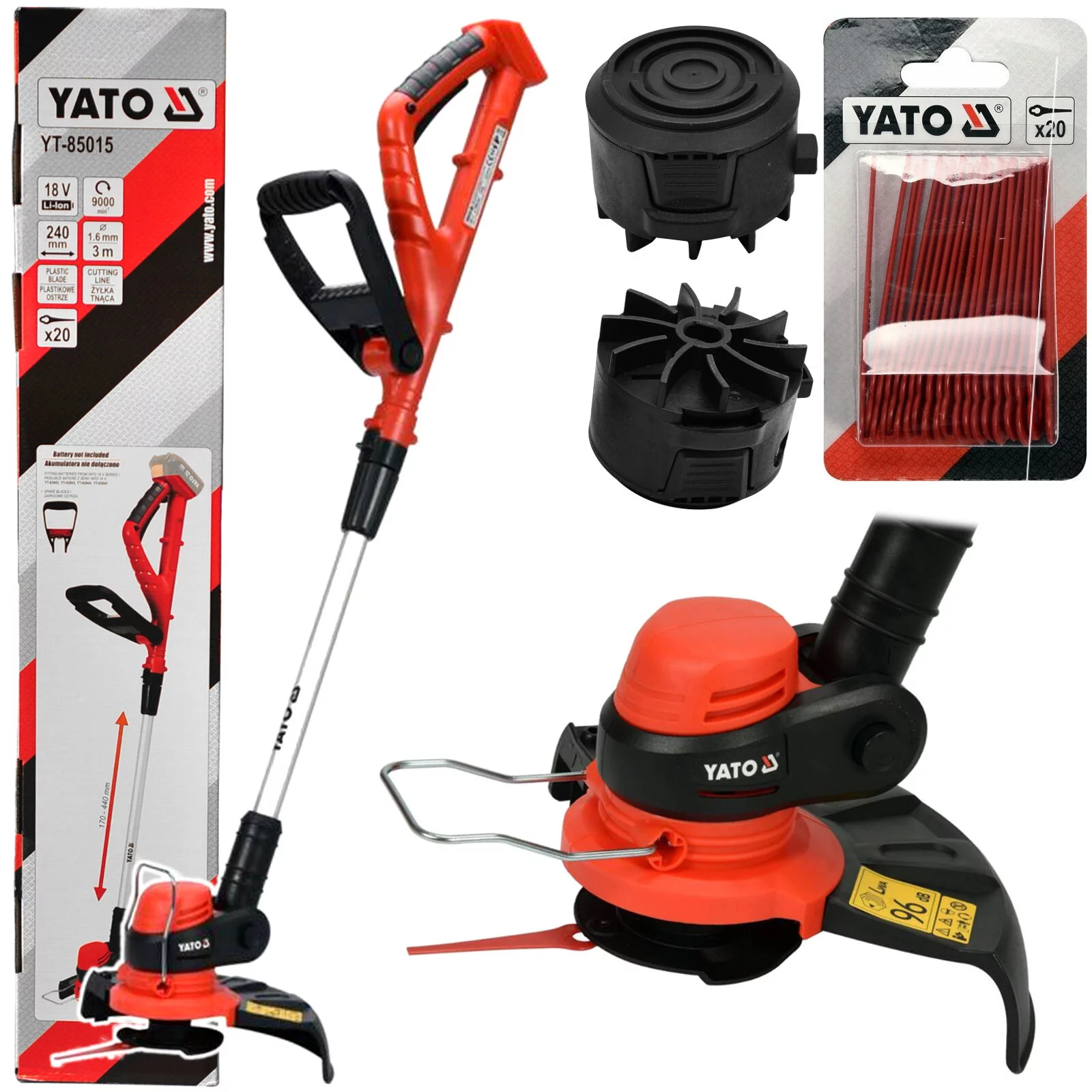 PODKASZARKA 18V nożyki