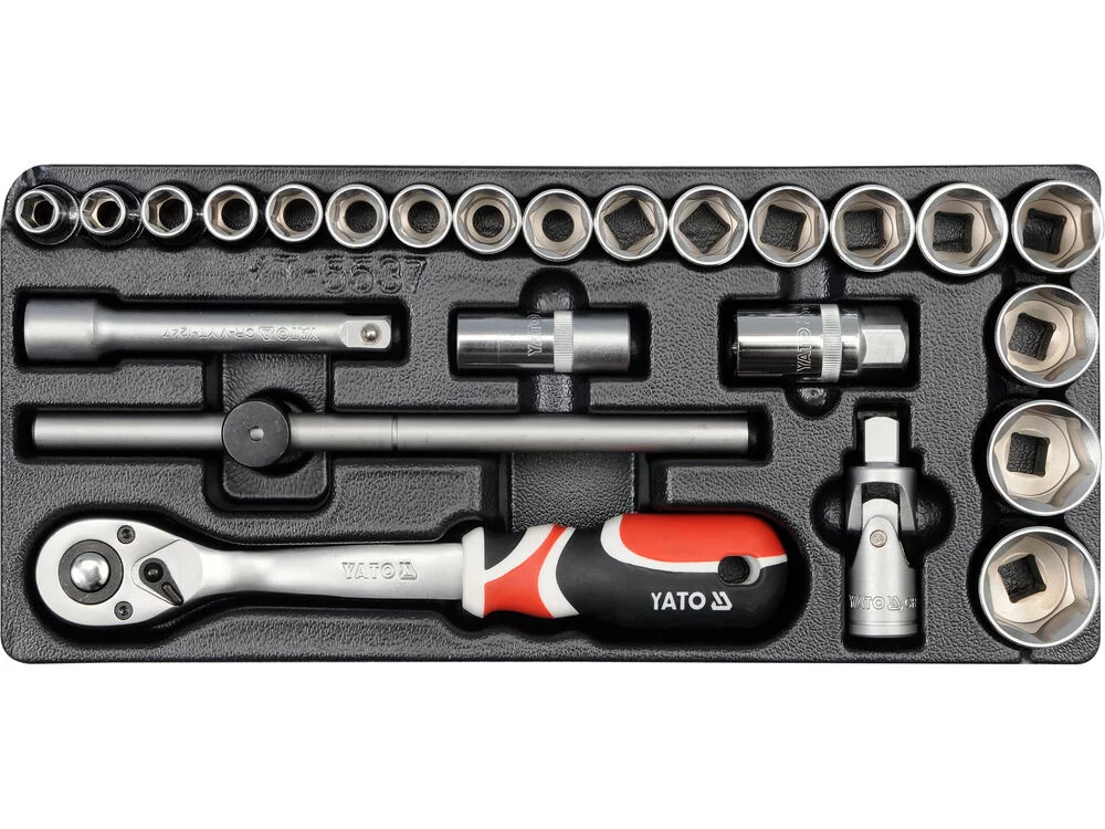 YT-5537 WKŁAD DO SZUF.KLUCZE 1/2'' 24CZ.