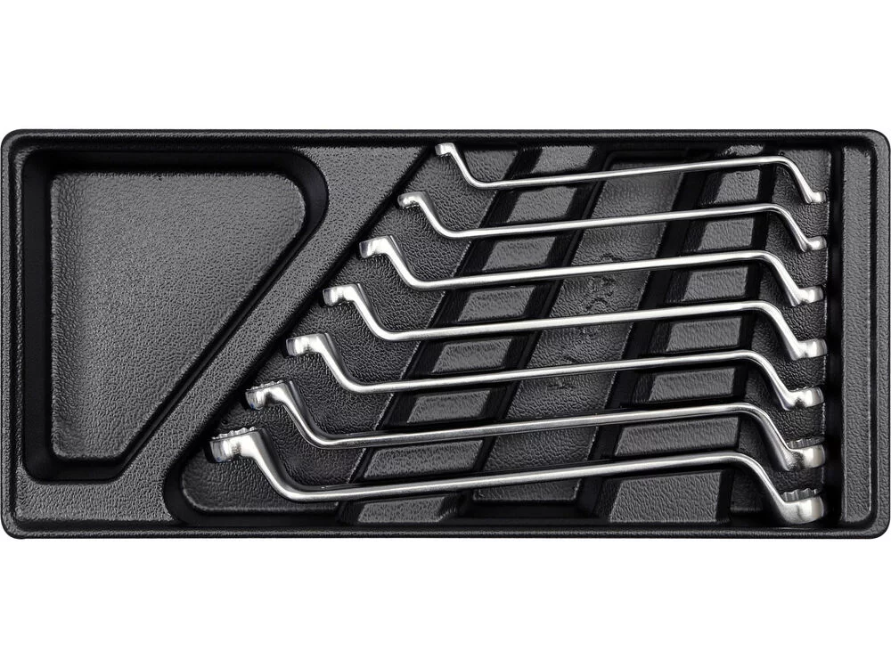 YT-5533 WKŁAD DO SZAFKI KLUCZE 6-19mm ODGIĘTE 7el