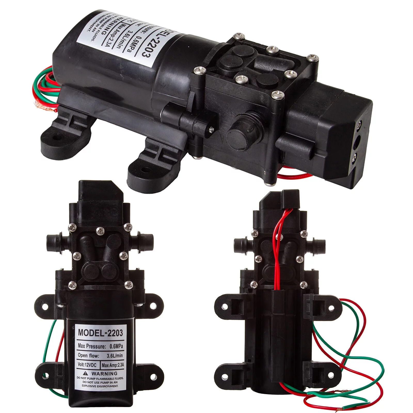 POMPA 12V OPRYSKIWACZA AKUMULATOROWEGO 2203