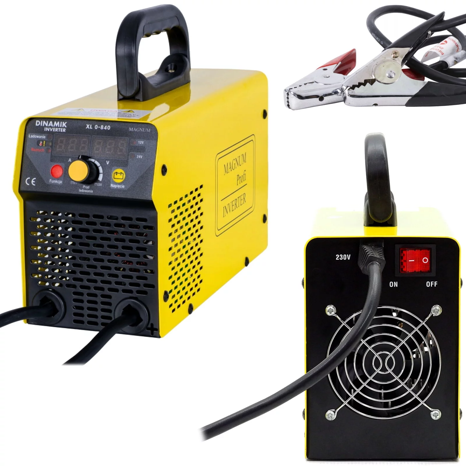 PROSTOWNIK INWERTOROWY Z ROZRUCHEM MAGNUM DINAMIK XL 0-840 230V 800A