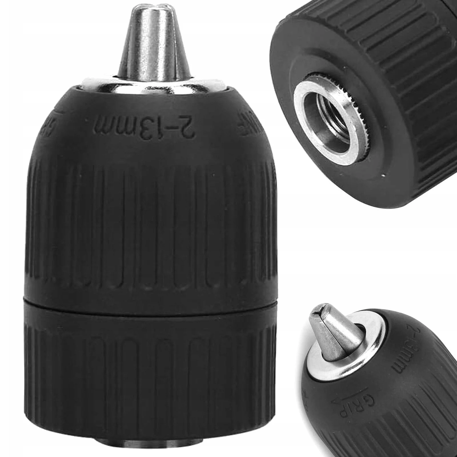 UCHWYT WIERTARSKI GŁOWICA DO WIERTARKI 2-13mm 1/2" SAMOZACISKOWA