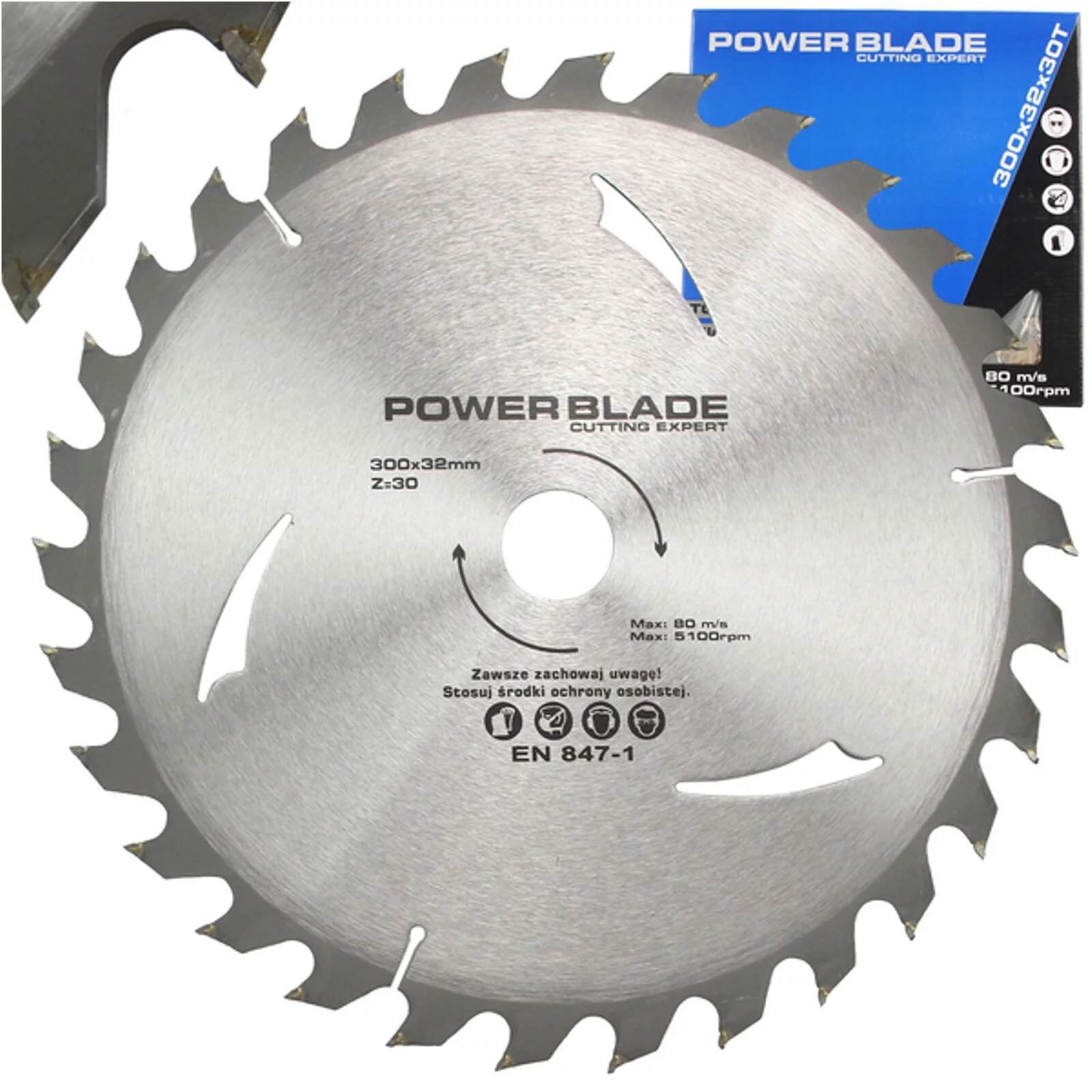 TARCZA WIDIOWA 300mm*32*30T POWER BLADE