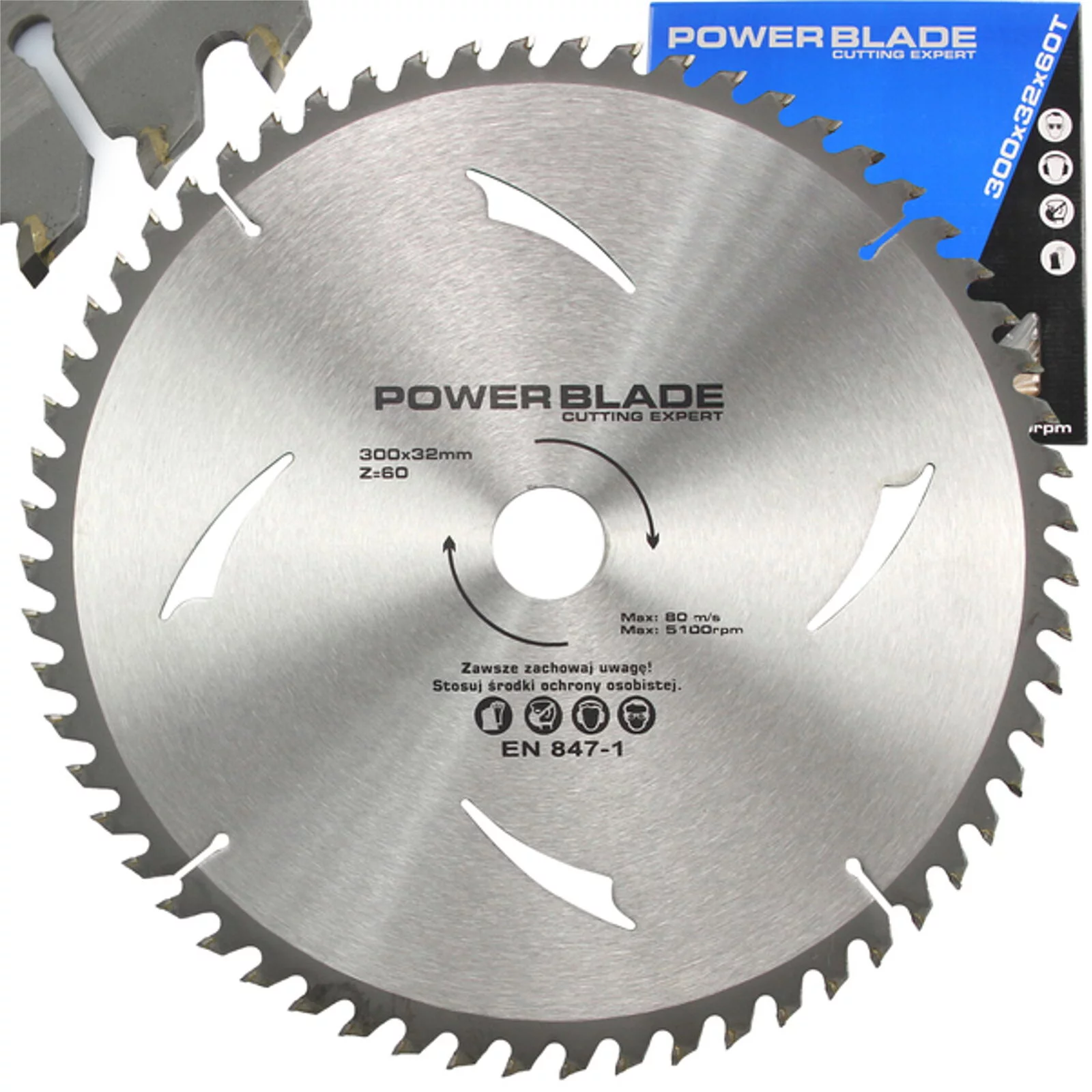 TARCZA WIDIOWA 300mm*32*60T POWER BLADE