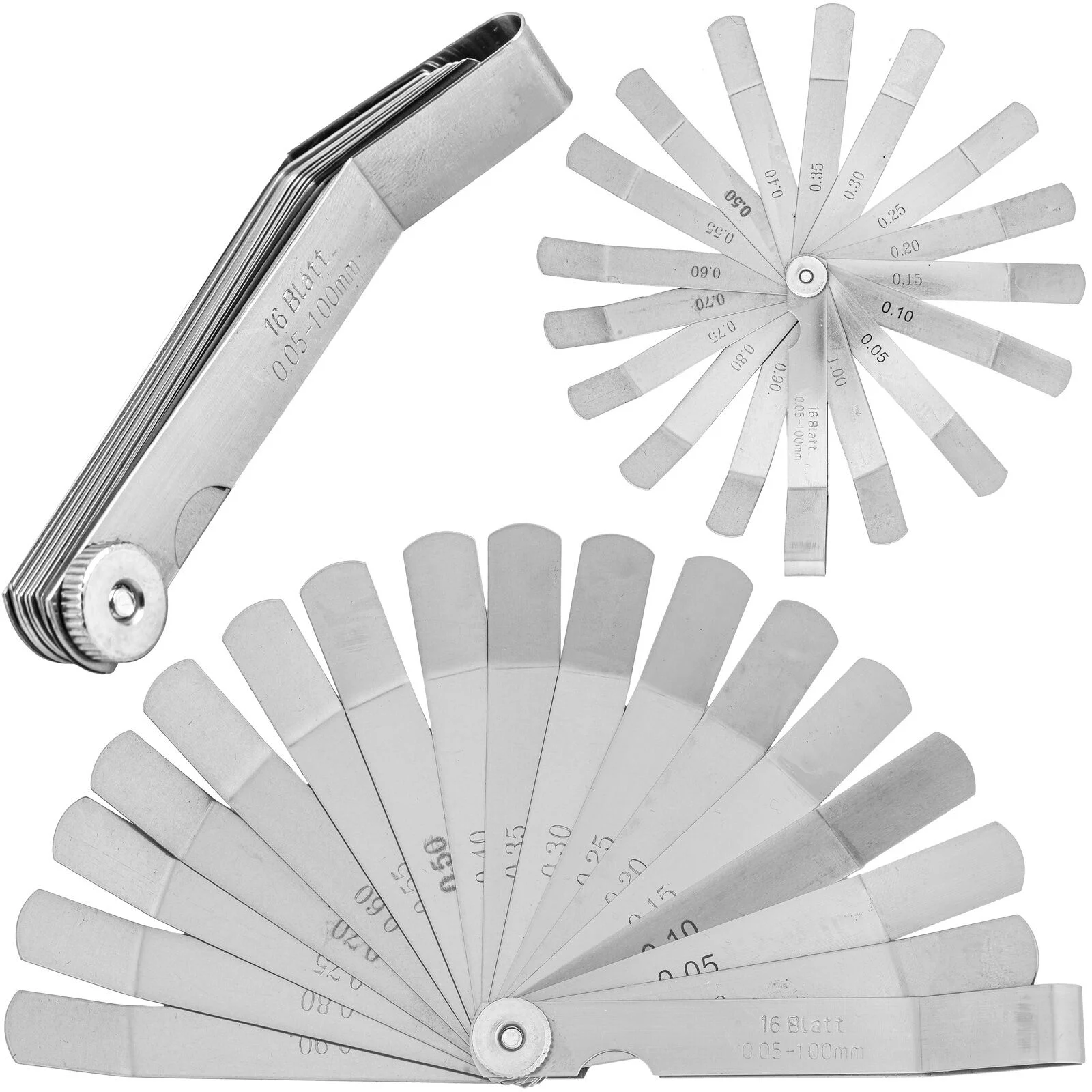 SZCZELINOMIERZ 16 LISTKÓW ODGIĘTY