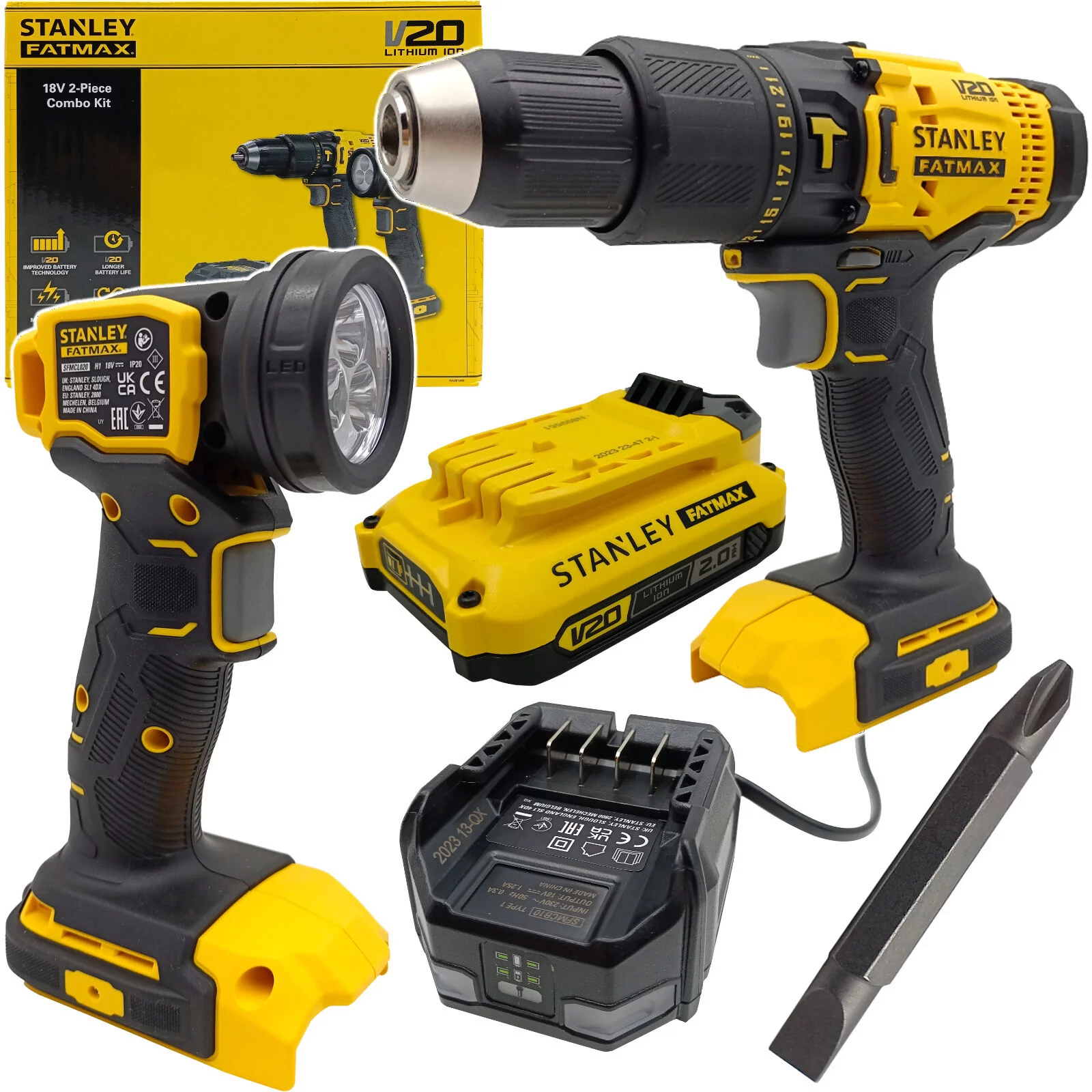 WIERT-WKRĘTARKA + LATARKA +AKU.2AH  50NM