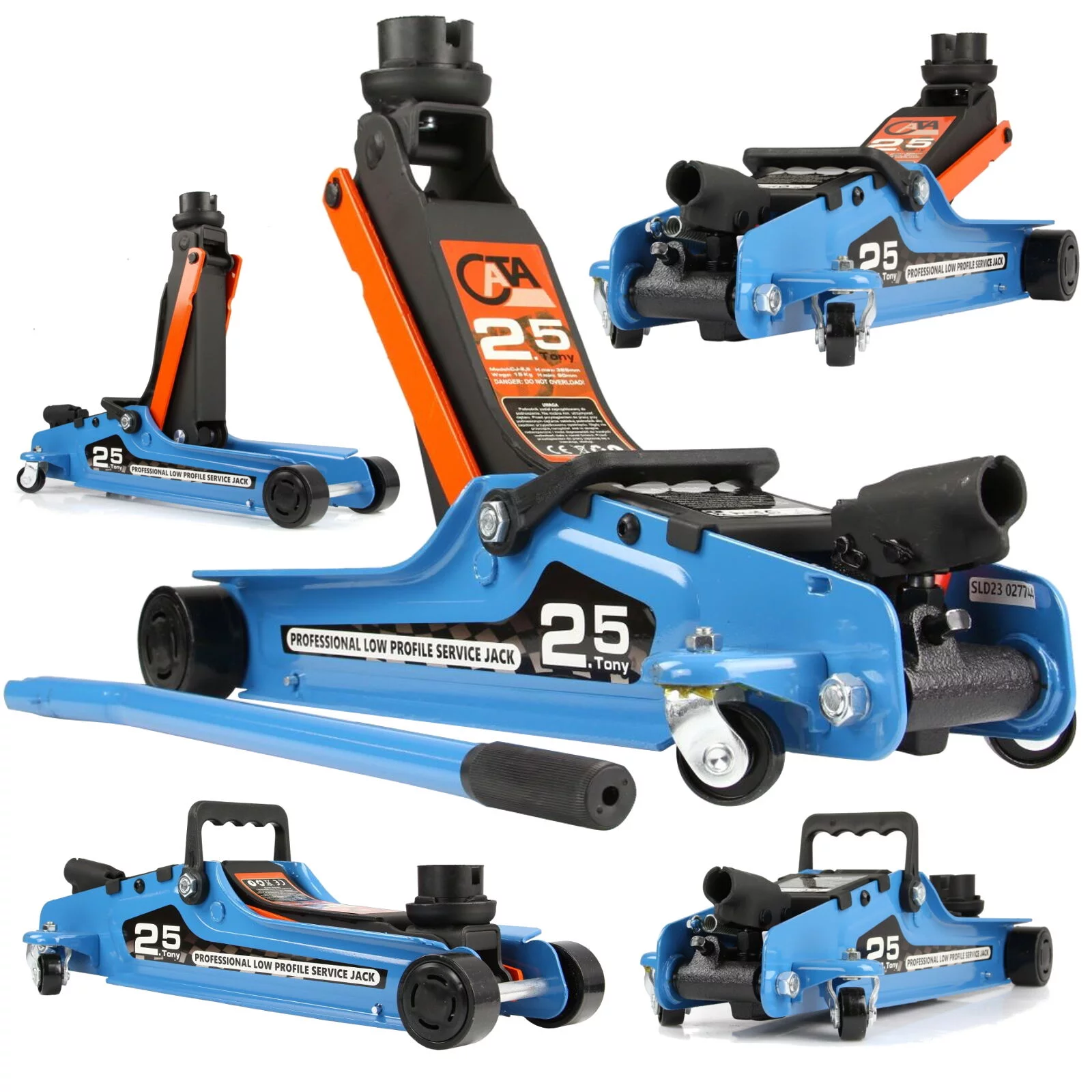 PODNOŚNIK ŻABA NISKOPROFILOWY 2,5T CATA