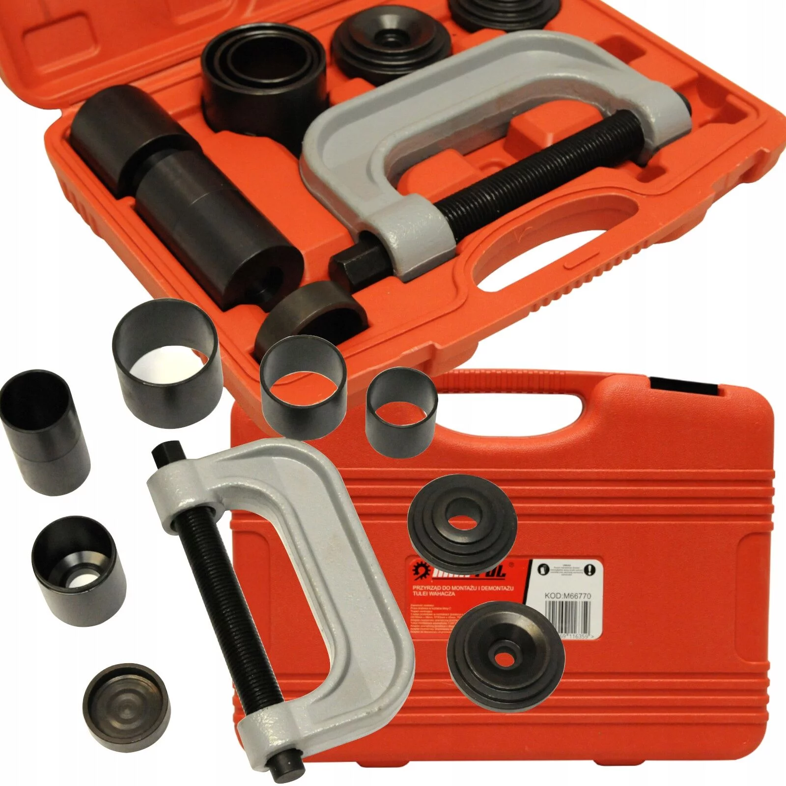 PRZYRZĄD DO MONTAŻU I DEMONTAŻU TULEI WAHACZA