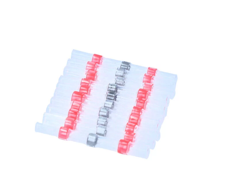 ZŁĄCZE LUTOWNICZE,HERMETYCZNE 2,7MM RED