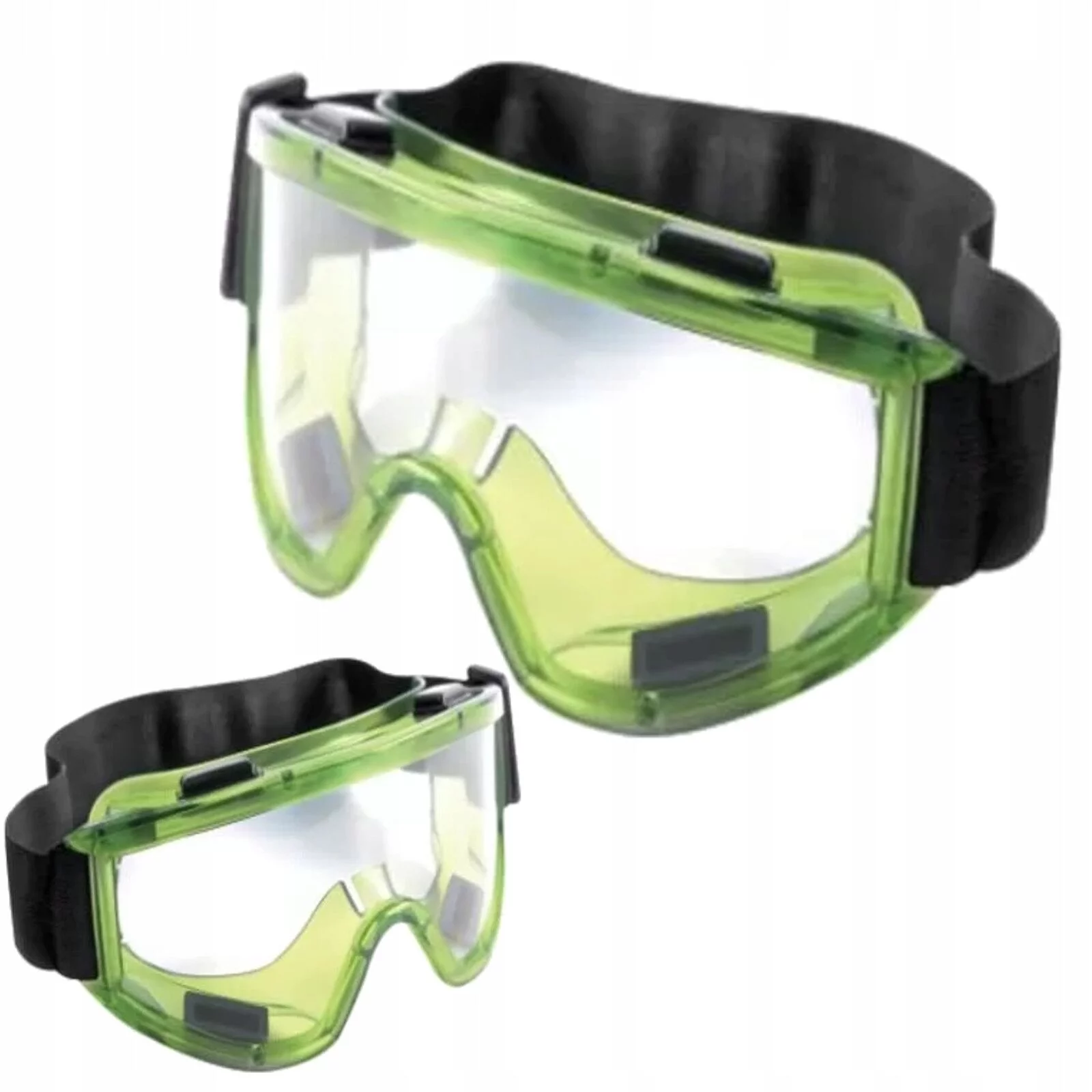 OKULARY OCHRONNE GOGLE UV BIAŁE