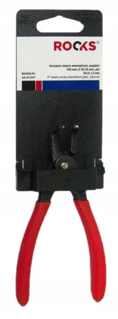 SZCZYPCE SEGERA WEW.WYGIĘTE 140MM FI 10-25