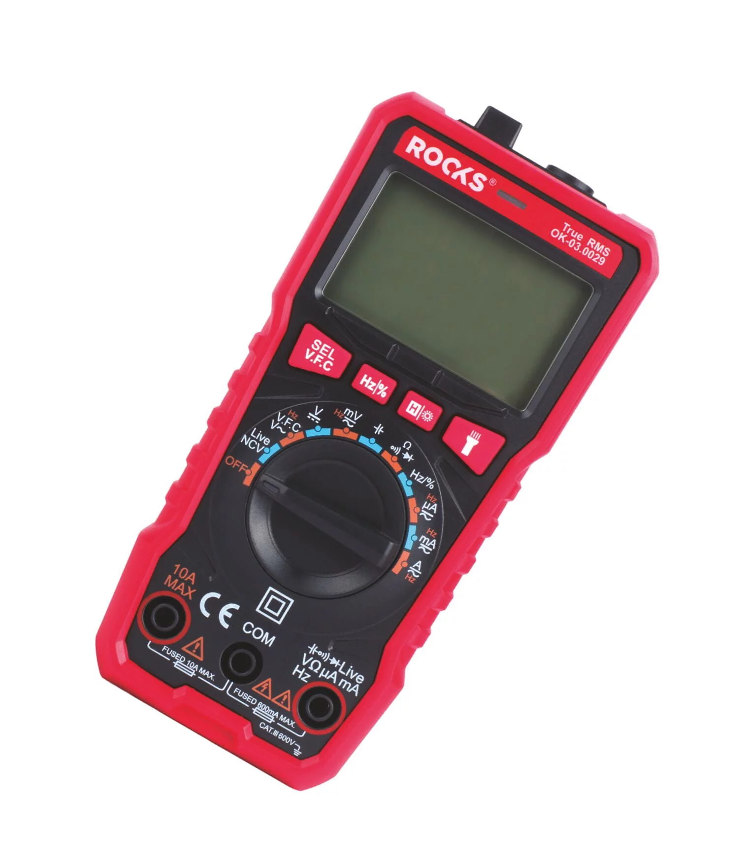 MULTIMETR CYFROWY AUTOMATIC LED-NCV