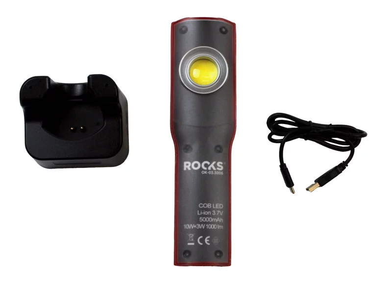 03-3006 LAMPA WARSZTATOWA COB LED 10+3W 1000LM