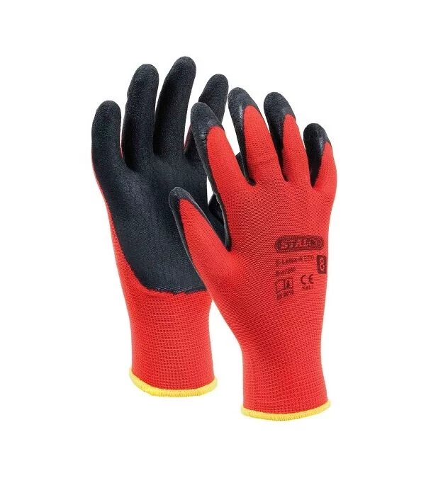 Rękawice poliestrowe S-LATEX R ECO 11” STALCO S093