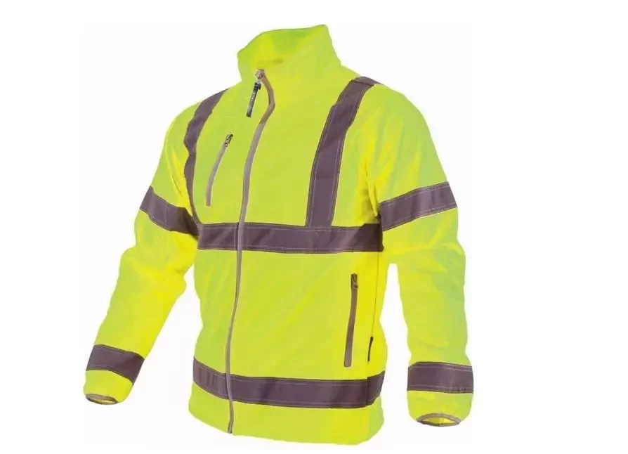 KURTKA SOFTSHELL OSTRZEGAWCZ MĘSKA ŻÓŁTY L