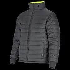 Kurtka ocieplana ostrzegawcza przeciwdeszcz. męska