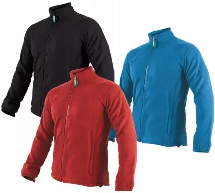 Bluza polarowa męska BARRY czarny M STALCO S-51091