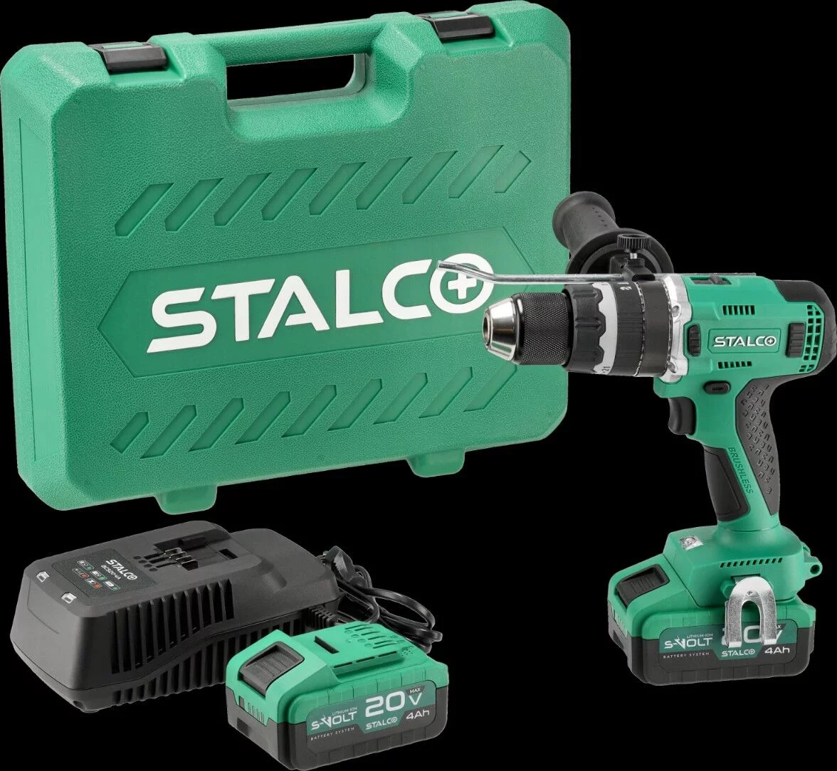 Wiertarko-wkrętarka udarowa IDS20-75BL 2x 4Ah 2...