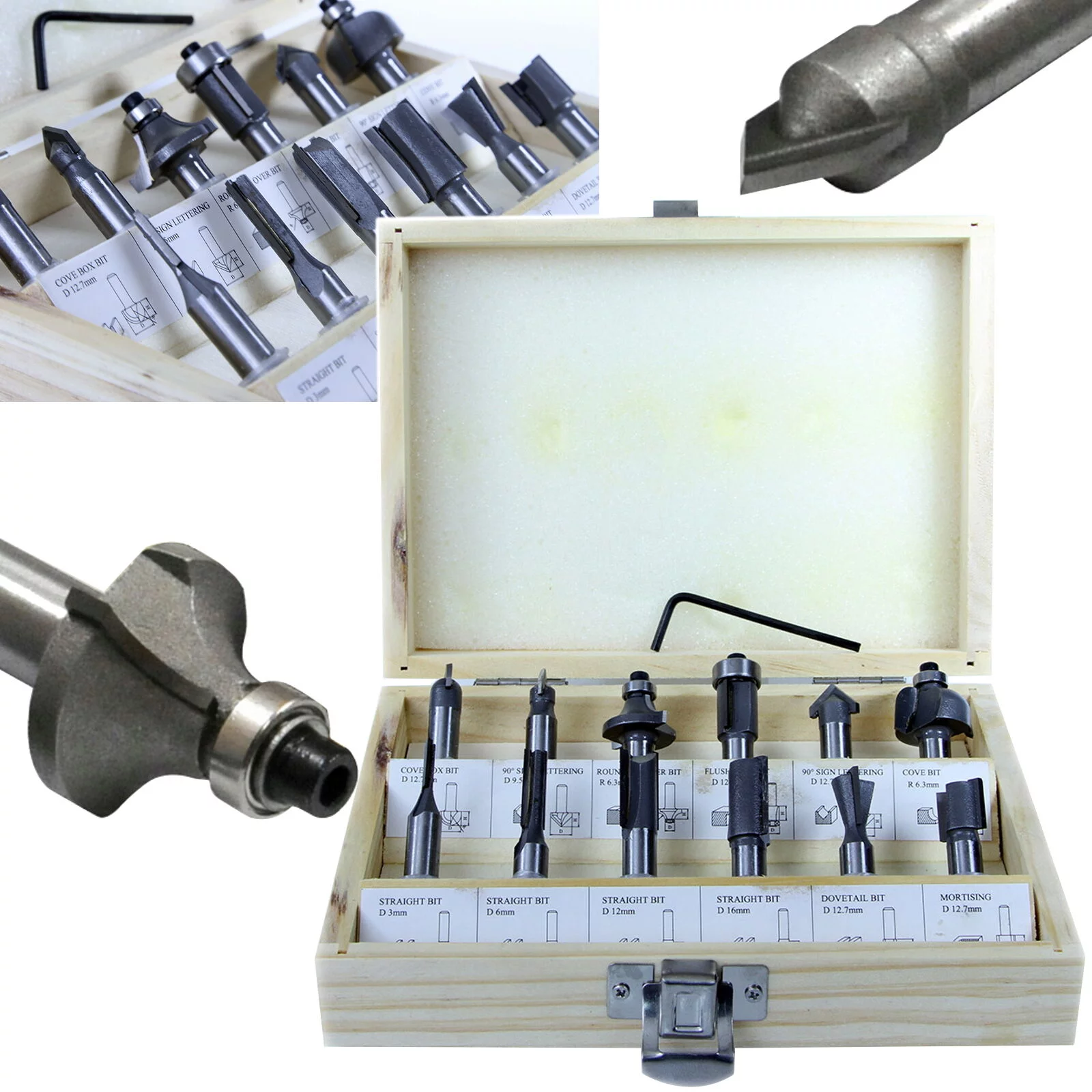 FREZY DO DREWNA 12SZT