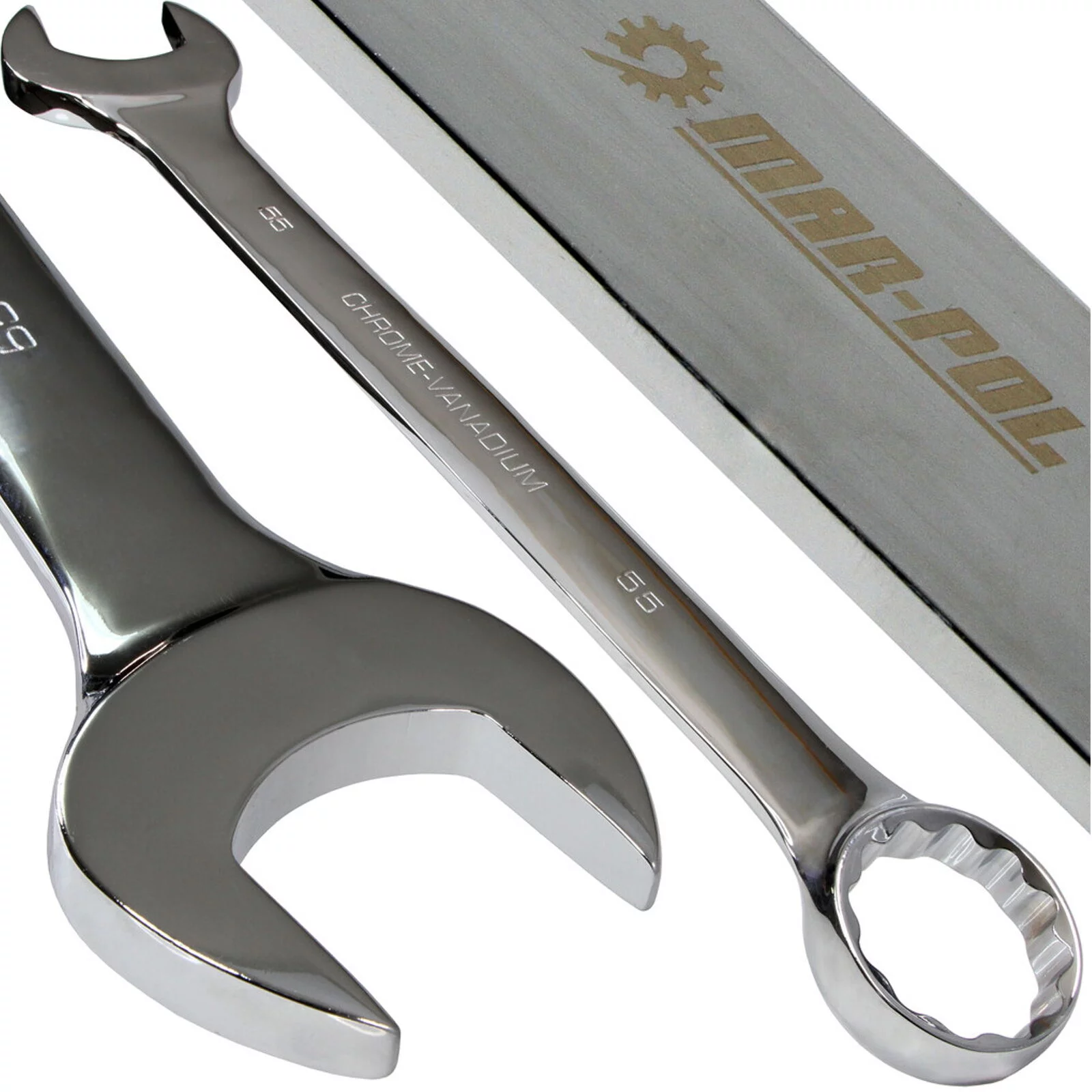 KLUCZ PŁASKO-OCZKOWY 55mm