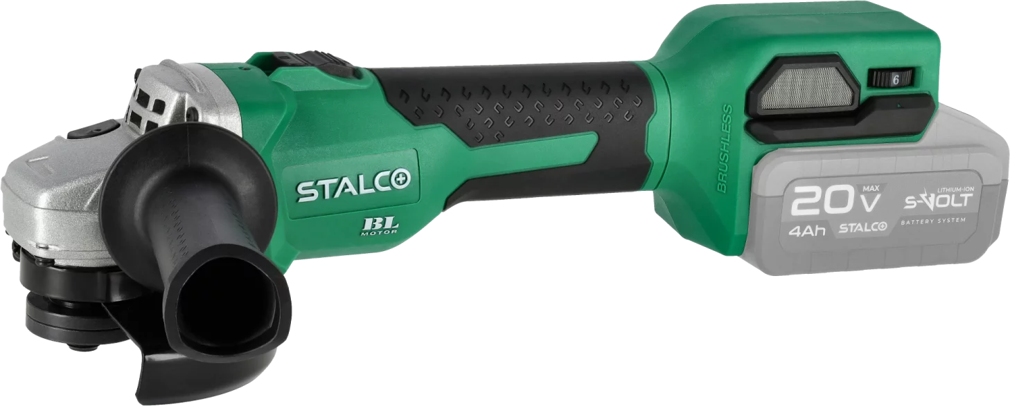 Szlifierka kątowa AGS20-125BLVS body 20V S-VOLT...