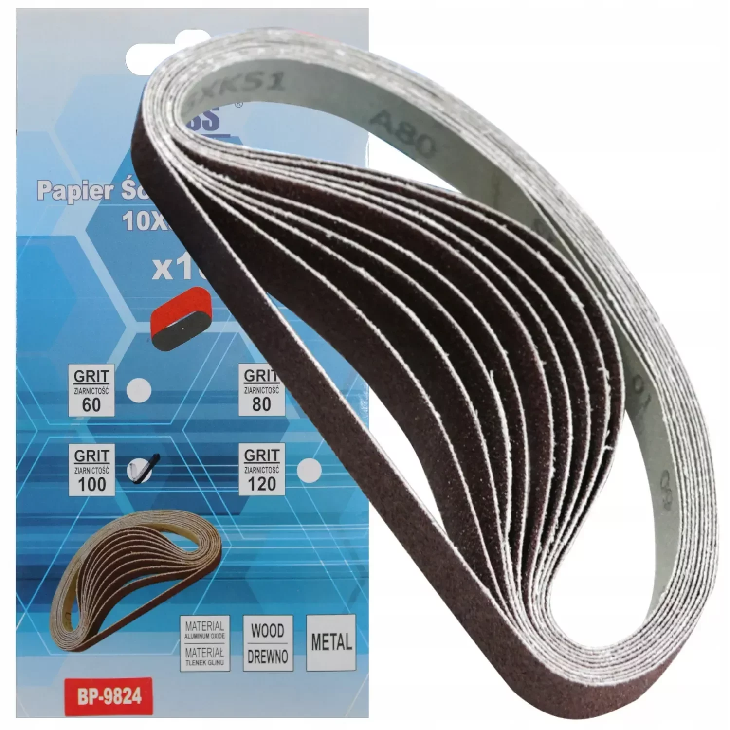 BP-9824 PAPIER 10X330MM P100