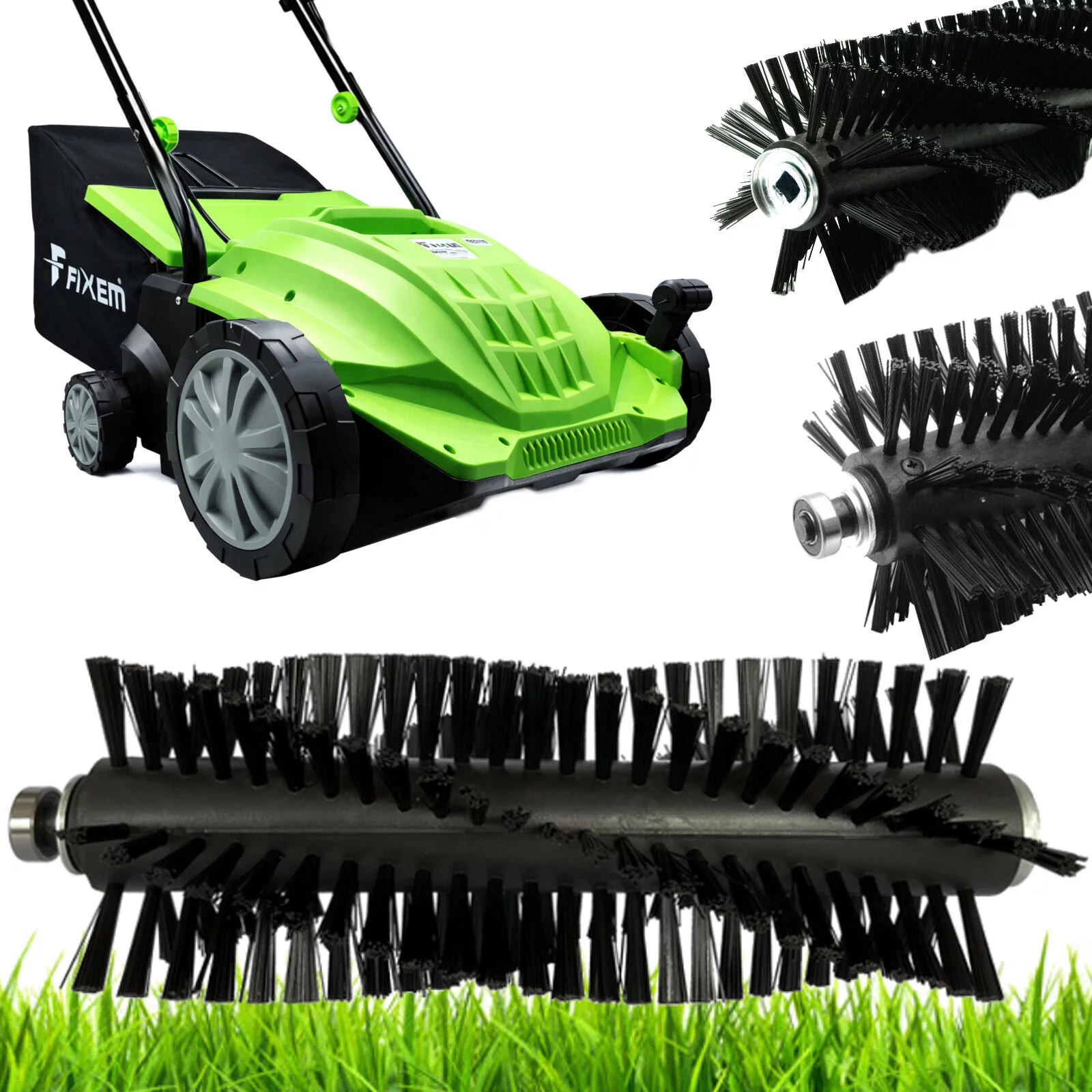 SZCZOTKA DO AERATORA 320mm CZYSZCZĄCA KOSTKI SZTUCZNEJ MURAWY