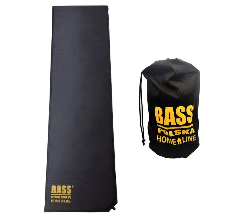 SAMOPOMPUJĄCA KARIMATA 180x50x5cm CZARNA