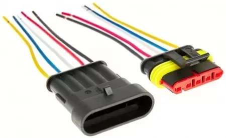 ZŁĄCZE SUPERSEAL PRZEWODY 5-PIN V09094