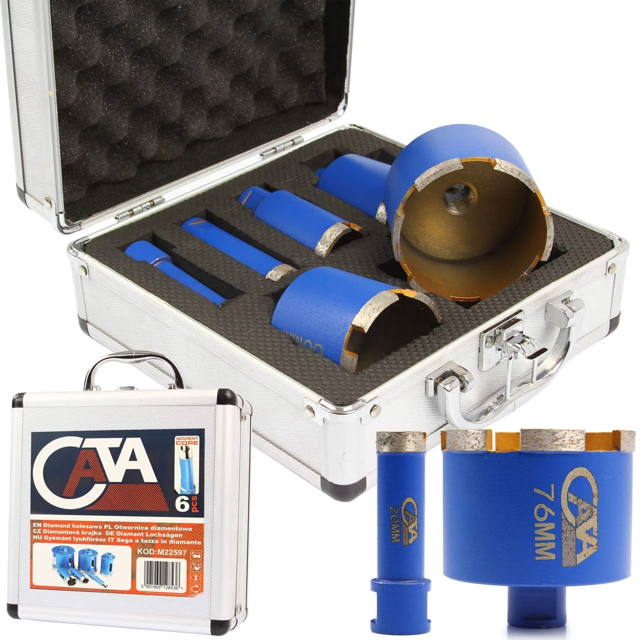 KPL. KORON DIAMENTOWYCH 20-76mm Seg. Cata