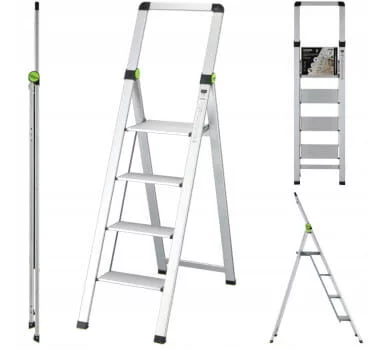 DRABINA SKŁADANA SLIM 4stopnie