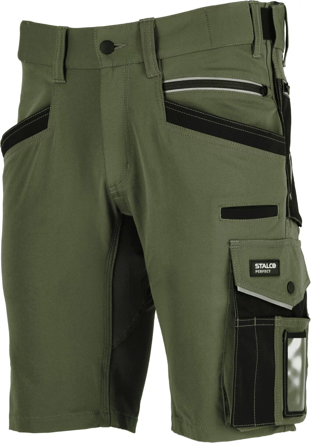 Spodnie robocze szorty STRETCH LINE oliwkowy XL ST