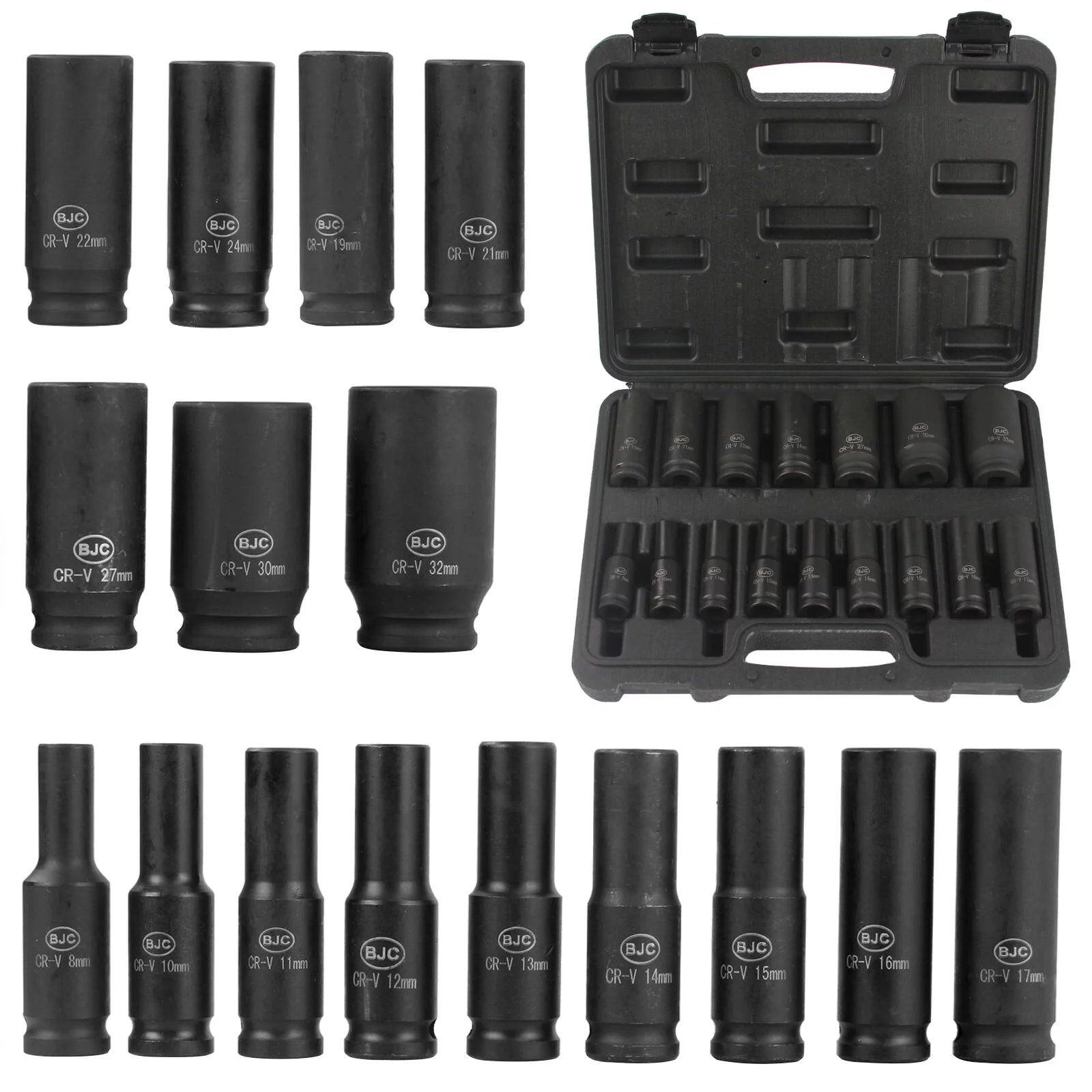 NASADKI UDAROWE 1/2'' 8-32MM BJC