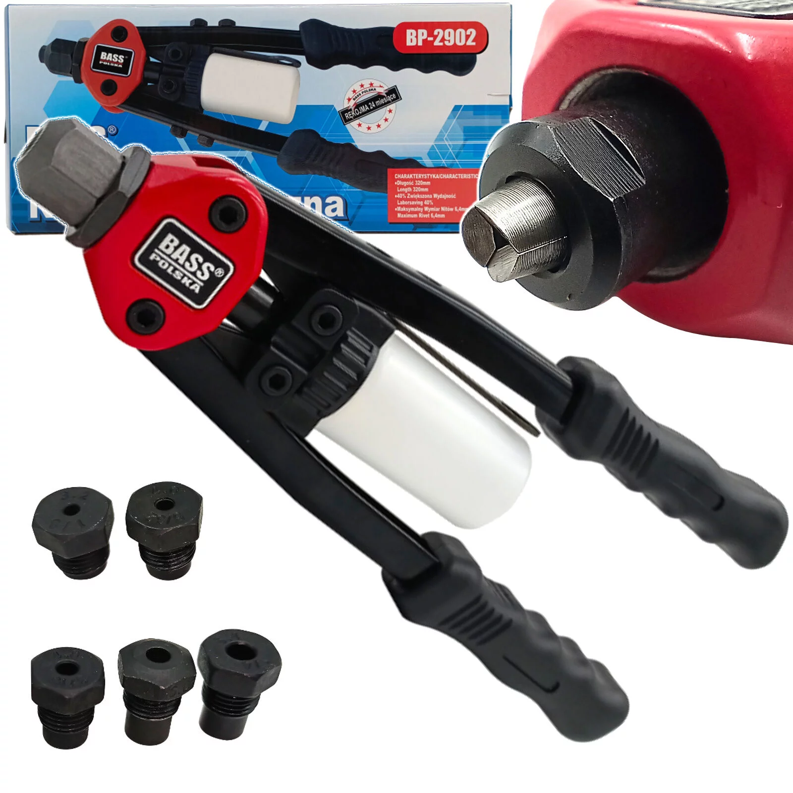 NITOWNICA RĘCZNA 3,2-6,4MM