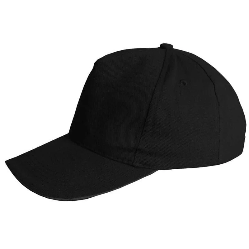 Czapka z daszkiem CAROL czarny STALCO S-44223