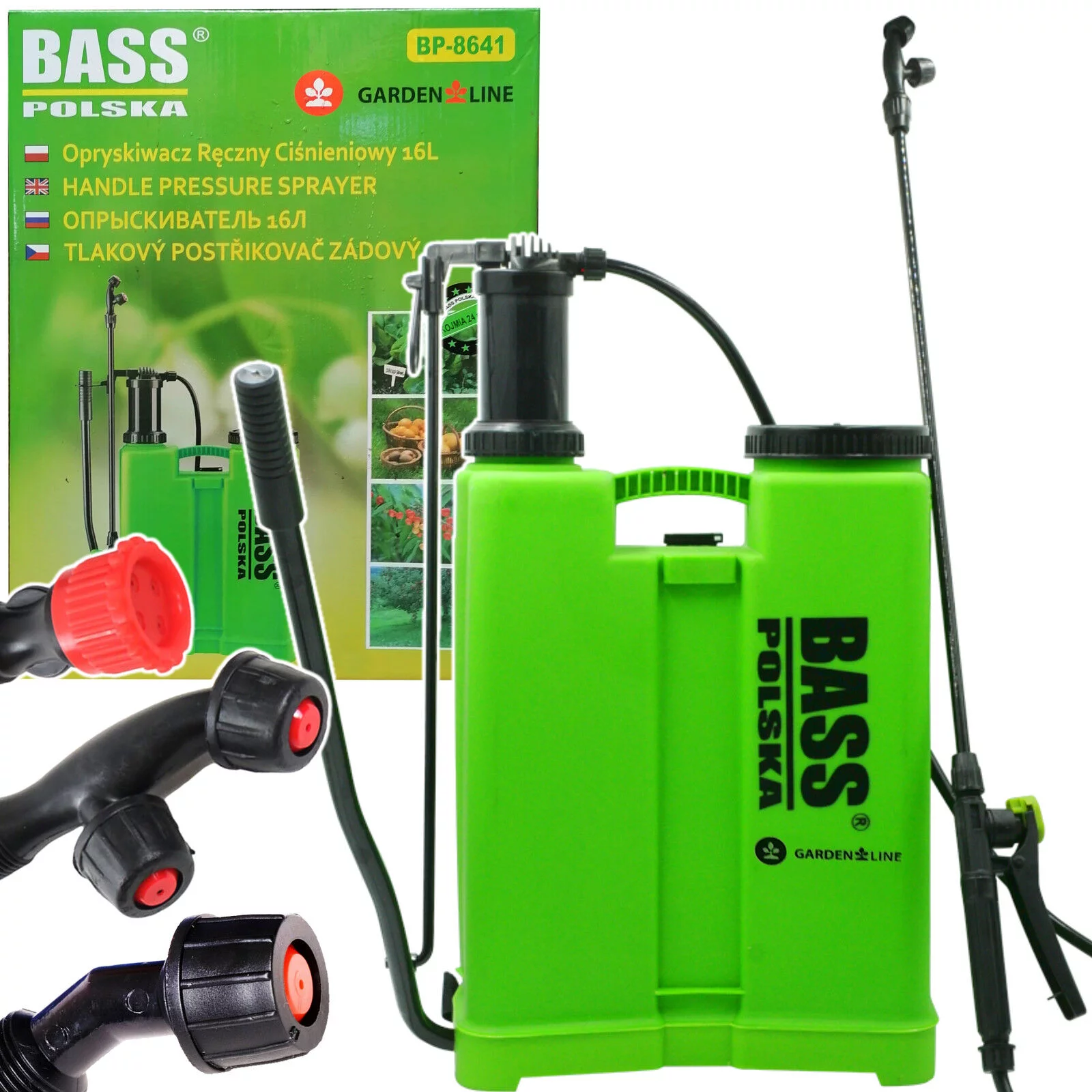 OPRYSKIWACZ PLECAKOWY 16L RĘCZNY