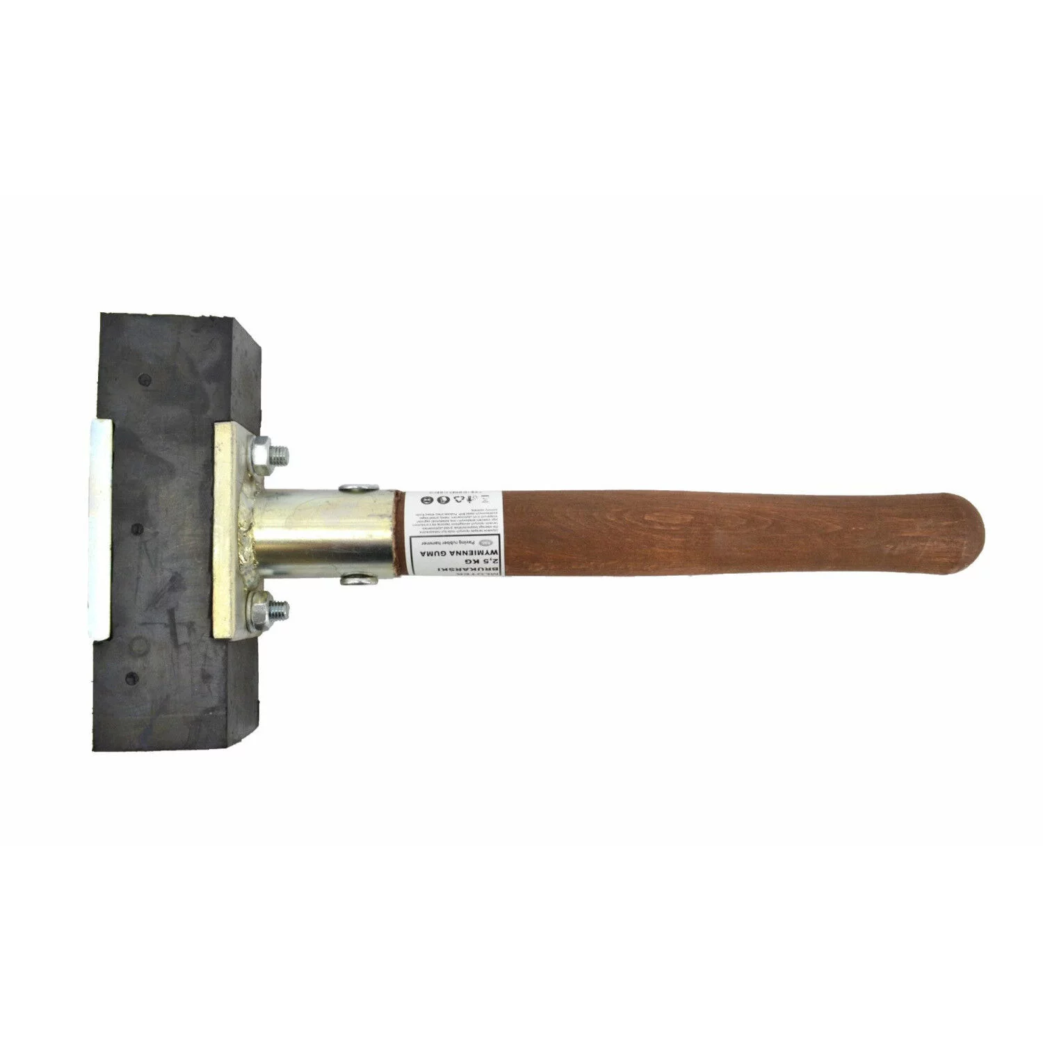 MŁOTEK BRUKARSKI 2,5KG WYMIENNA GUMA