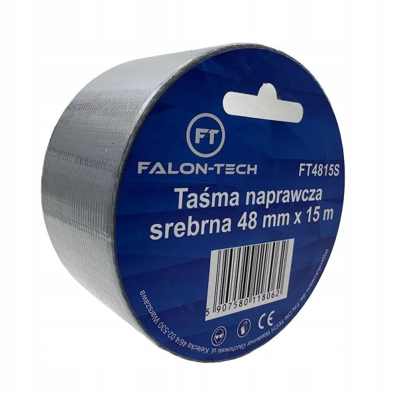 TAŚMA SREBRNA 48mm 15m