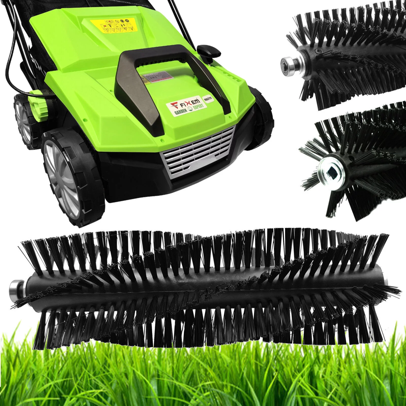 SZCZOTKA DO AERATORA 380mm CZYSZCZĄCA KOSTKI SZTUCZNEJ MURAWY