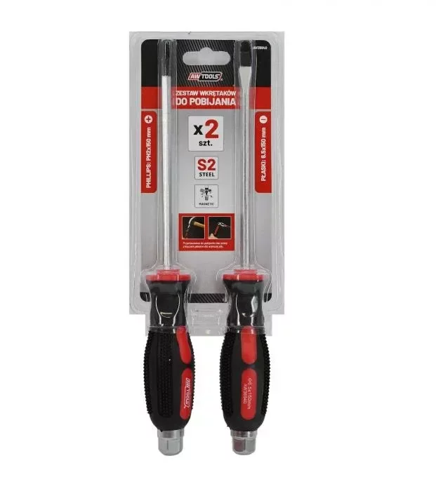 ZESTAW WKRĘTAKÓW DO POBIJANIA 2SZT.