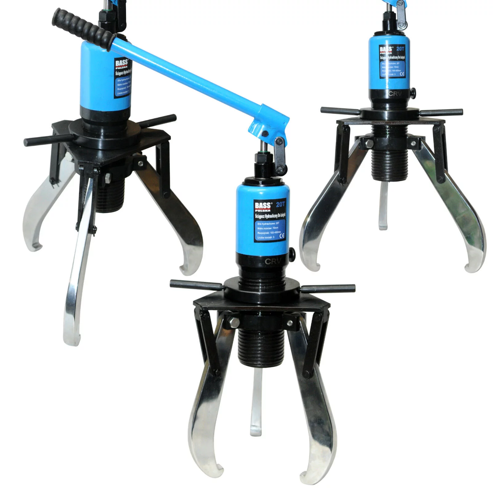 ŚCIĄGACZ 3 RAMIENNY HYDRAULICZNY 400MM 20T