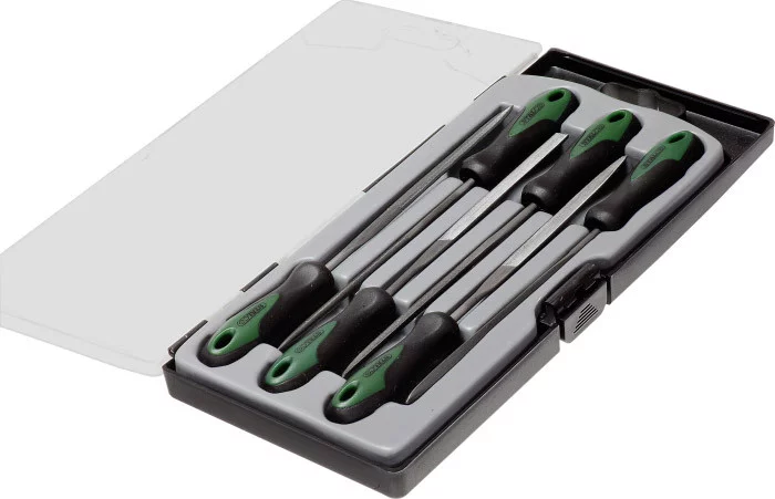 Pilniki iglaki 100mm do metal.6elem. STALCO S-4...