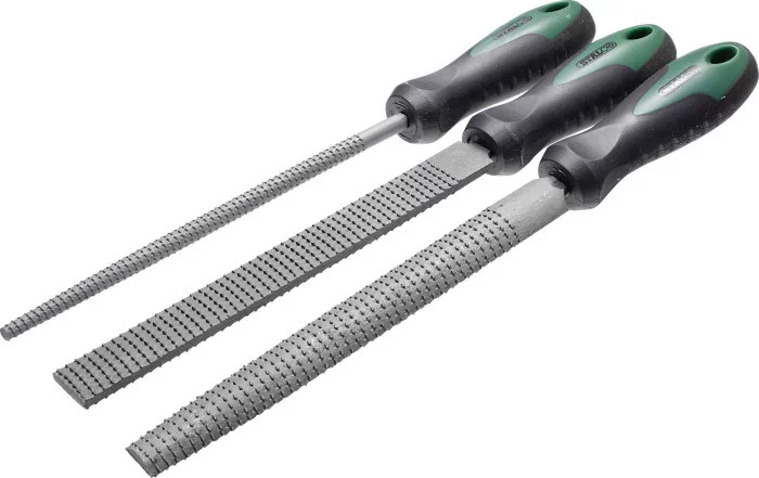 Tarniki do drewna 200mm kpl-3elem. STALCO S-40433