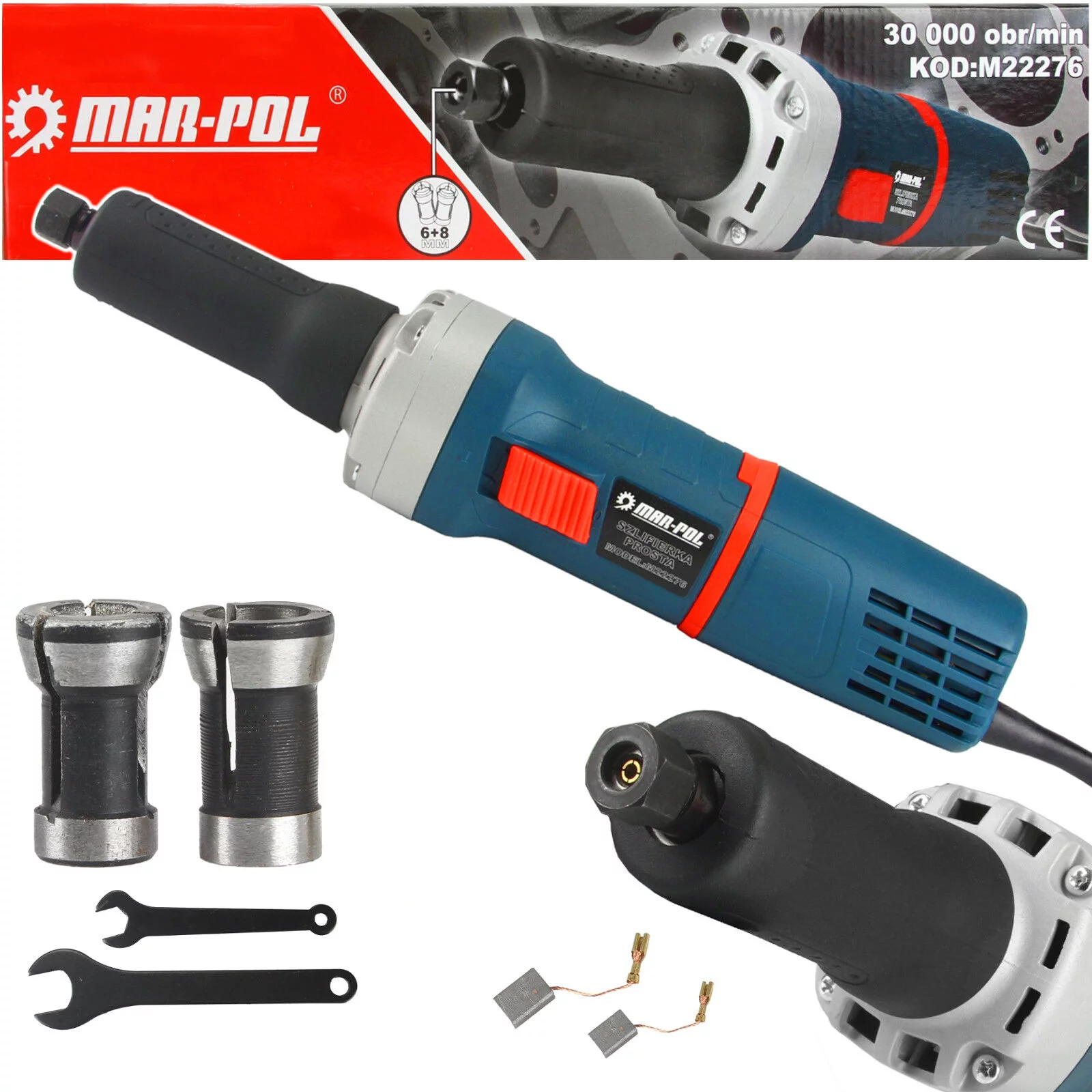 SZLIFIERKA PROSTA Z REGULACJĄ